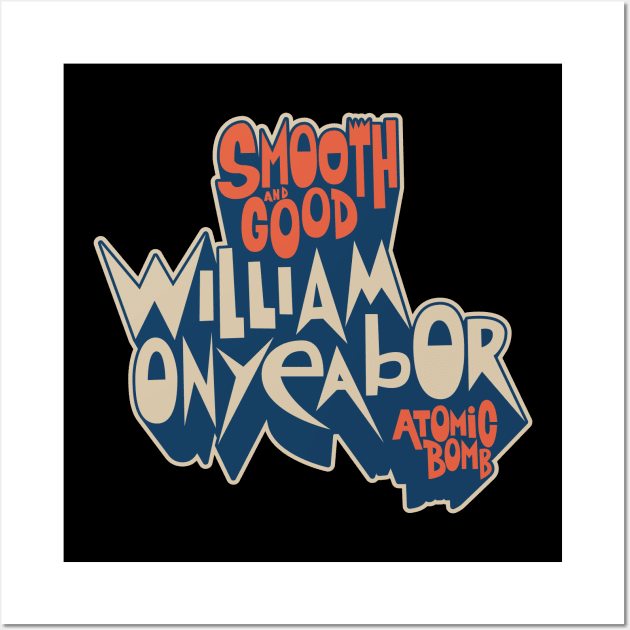 William Onyeabor Tribute T-Shirt - African Funk Music Icon Wall Art by Boogosh